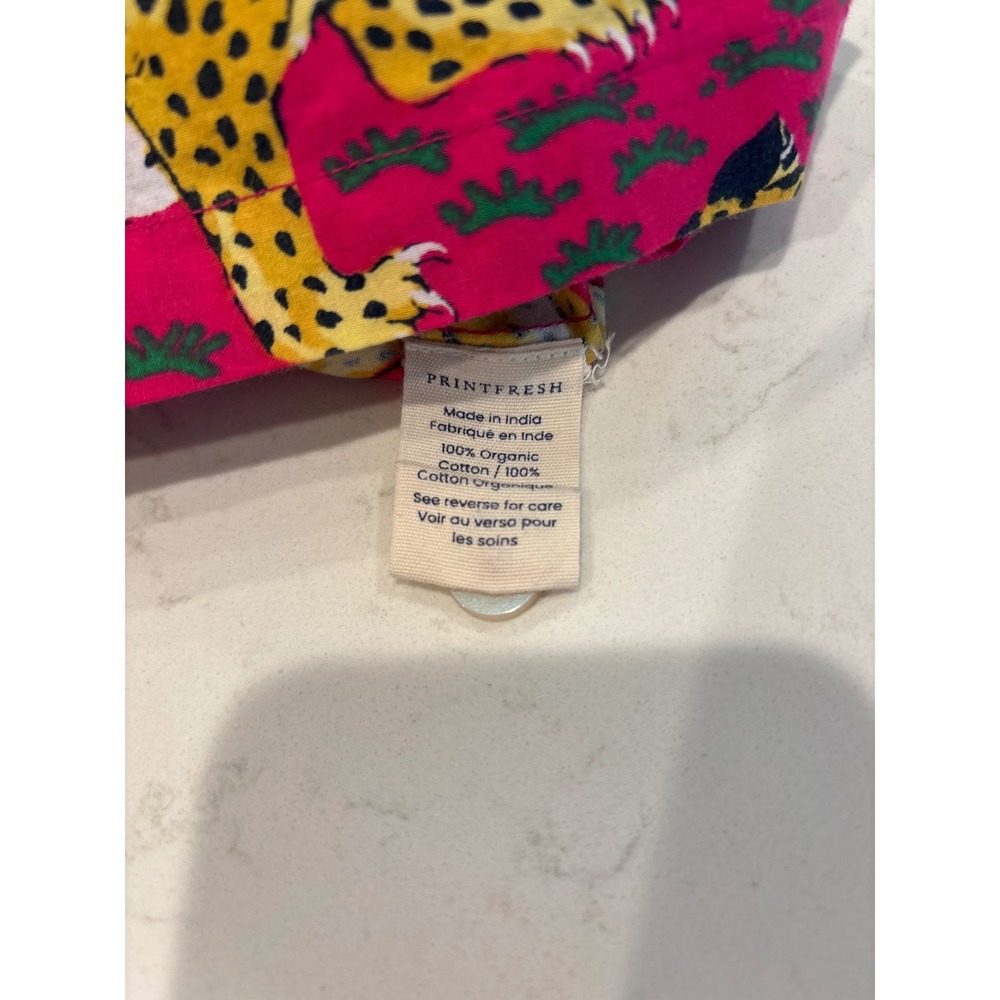 Printfresh Bagheera Short Sleep Set Raspberry Pink Leopard Organic Cotton M - Picture 4 of 8